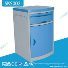 SKS002 Mobile Hospital ABS Plastic Bedside Cabinet Without Casters